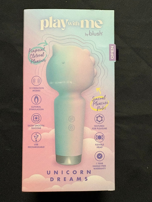 Play With Me Unicorn Dreams Wand Vibe
