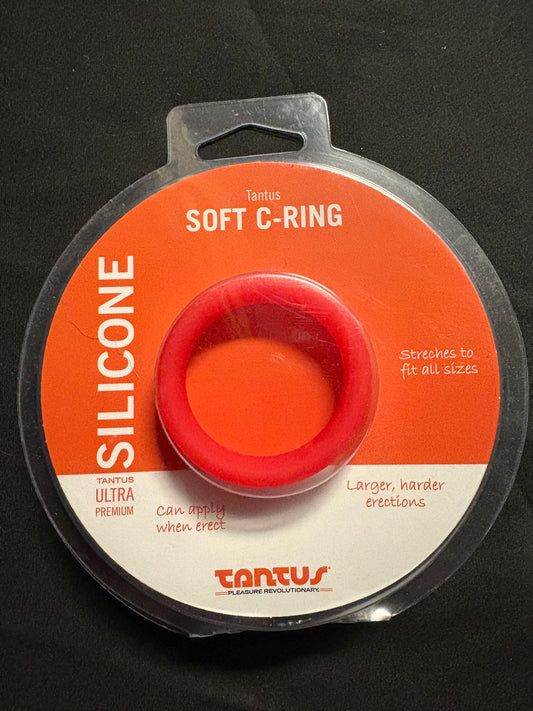 Supersoft C-Ring in Red