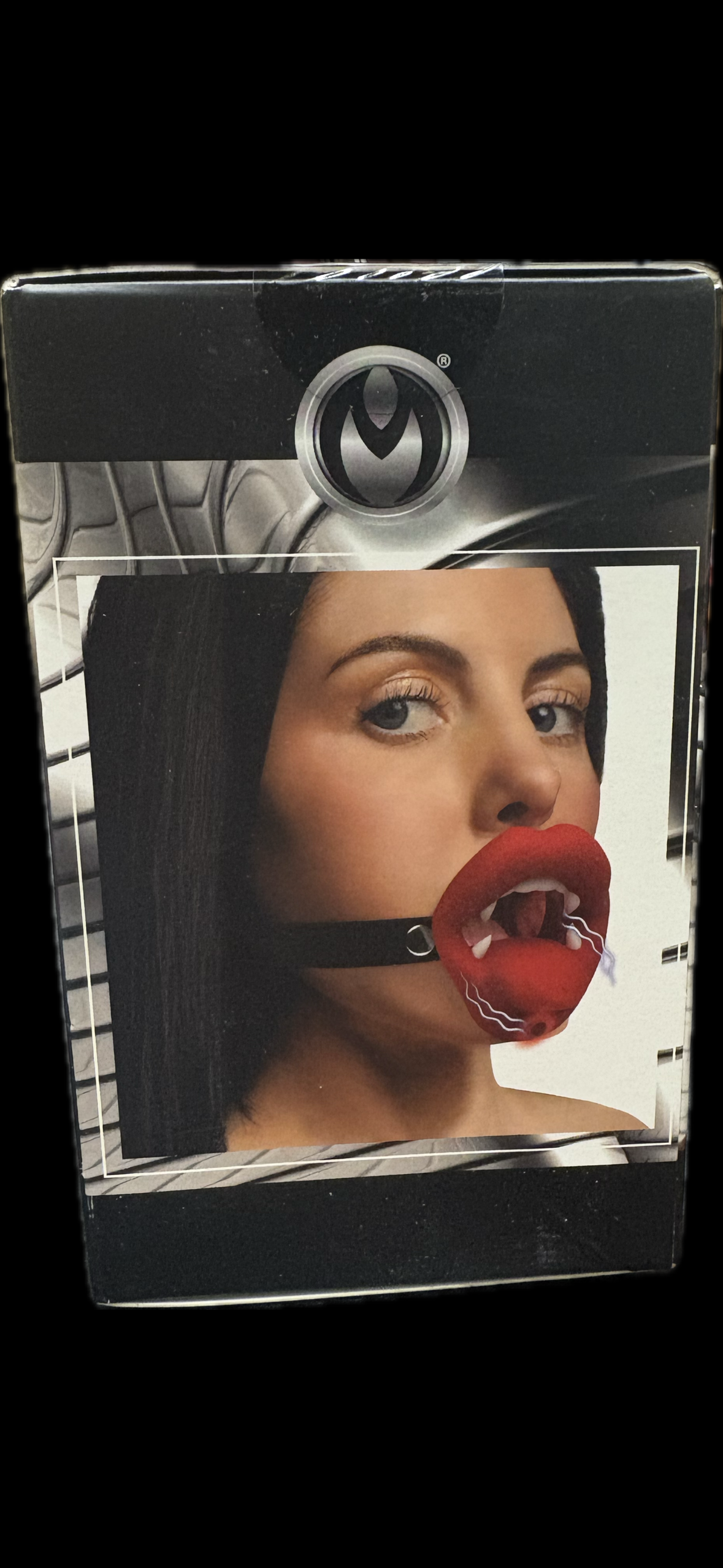 Master Series Vampire Vibrating Mouth Silicone Gag