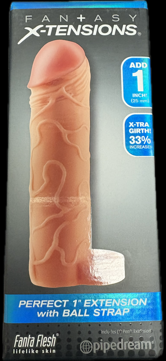 Fantasy X-Tensions Perfect 1" Extension with Ball Strap