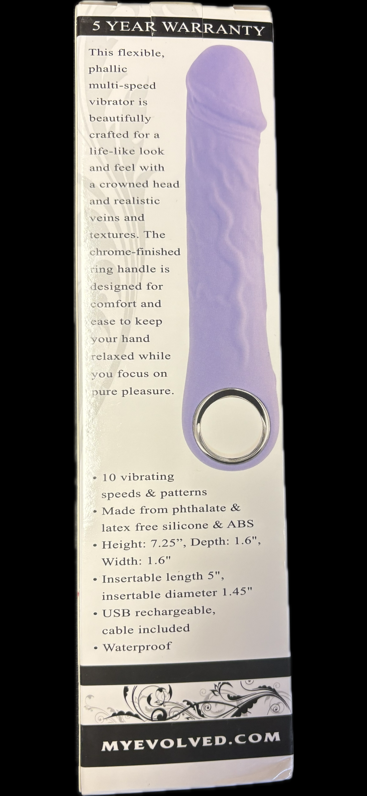 Evolved Novelties Purple Fantasy Dildo