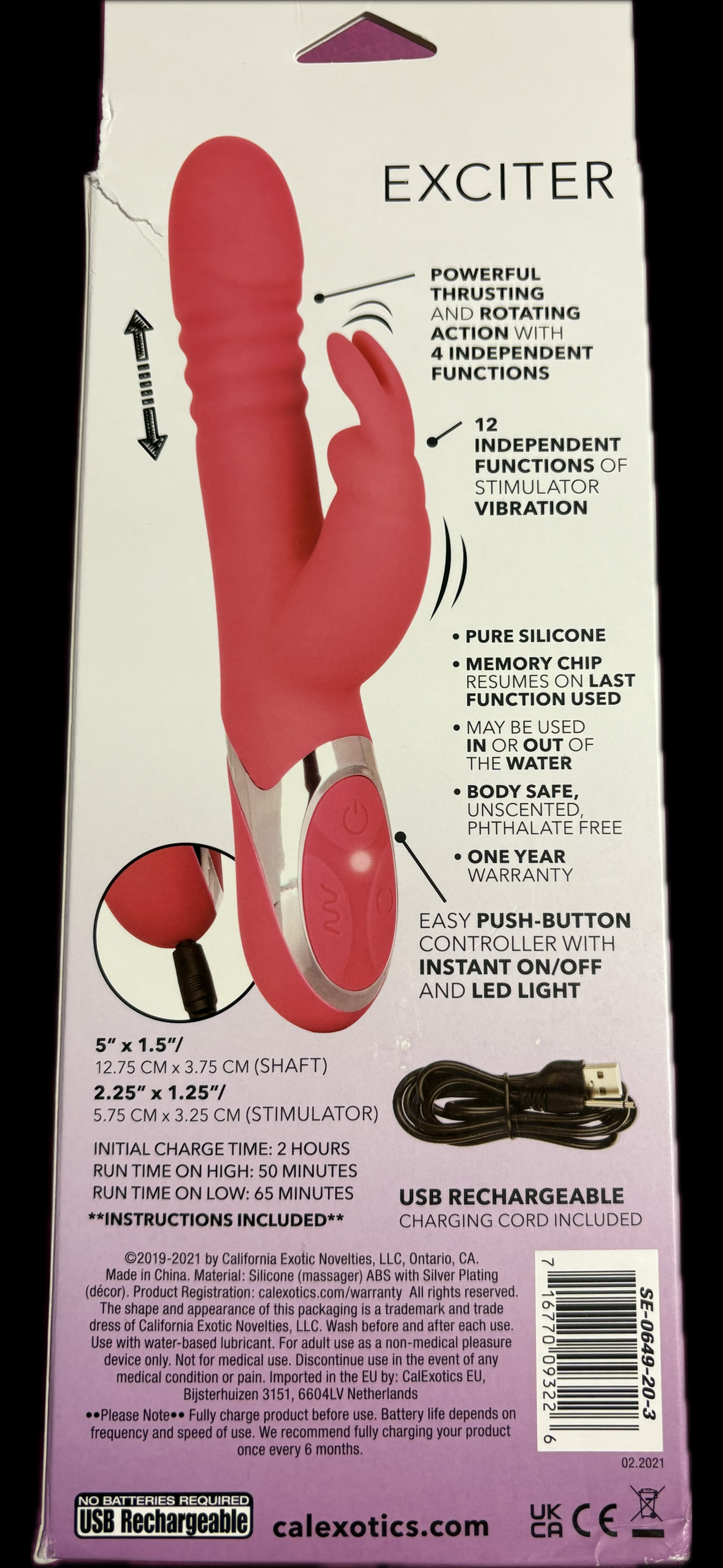 Enchanted Exciter Thrusting Rabbit Vibe