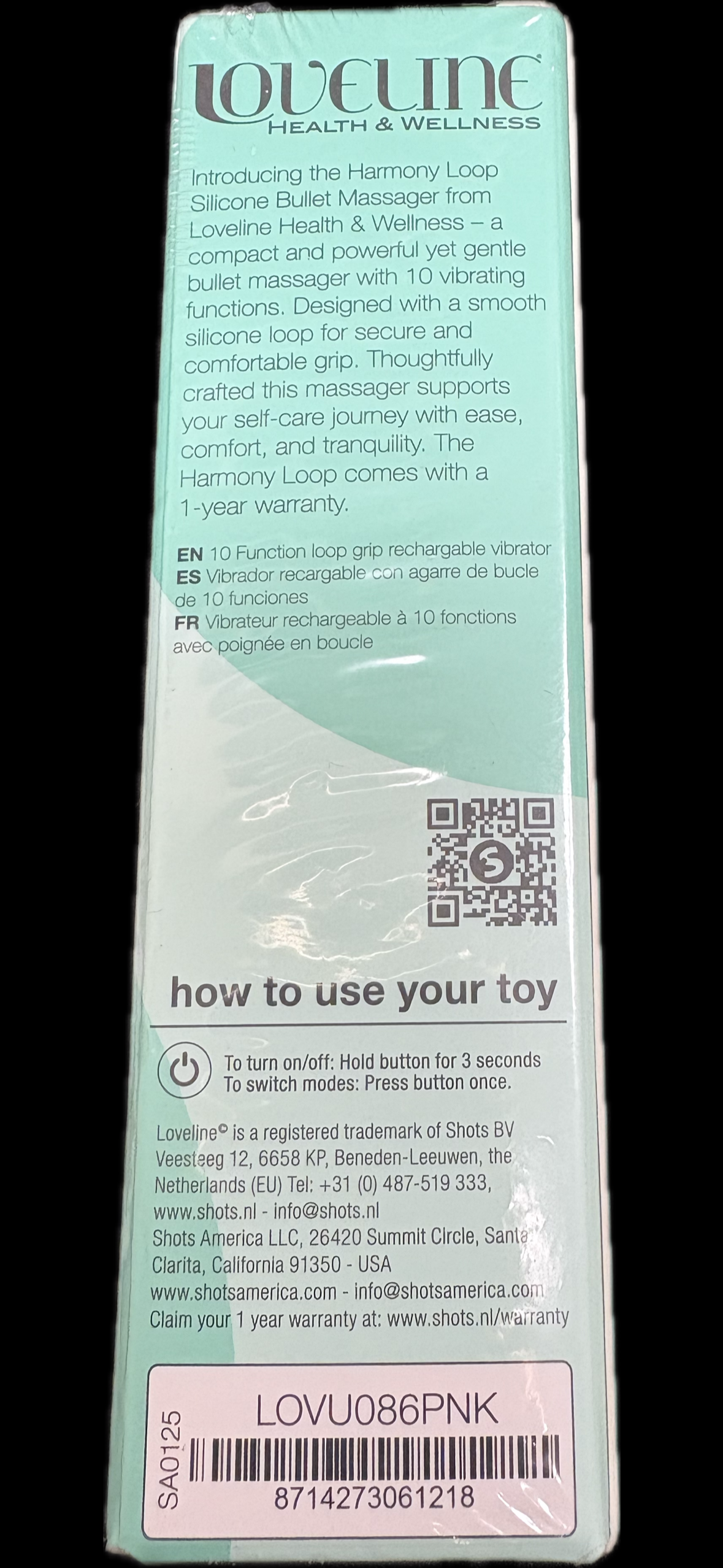 Loveline Harmony Loop Bullet Vibe