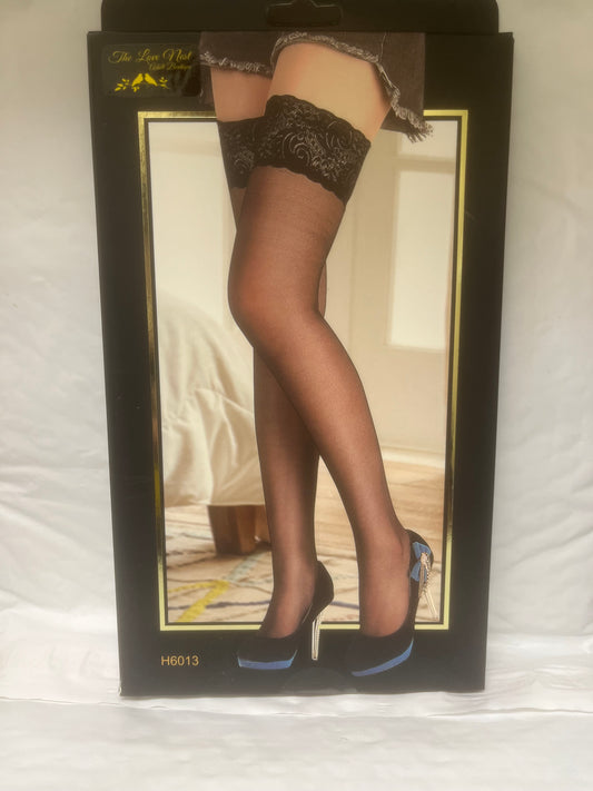 Lace Top Thigh Highs 6013