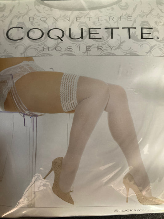 Coquette White Thigh High 1906