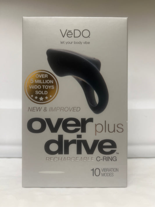 veDO Over Drive Plus Rechargeable C-Ring in Just Black