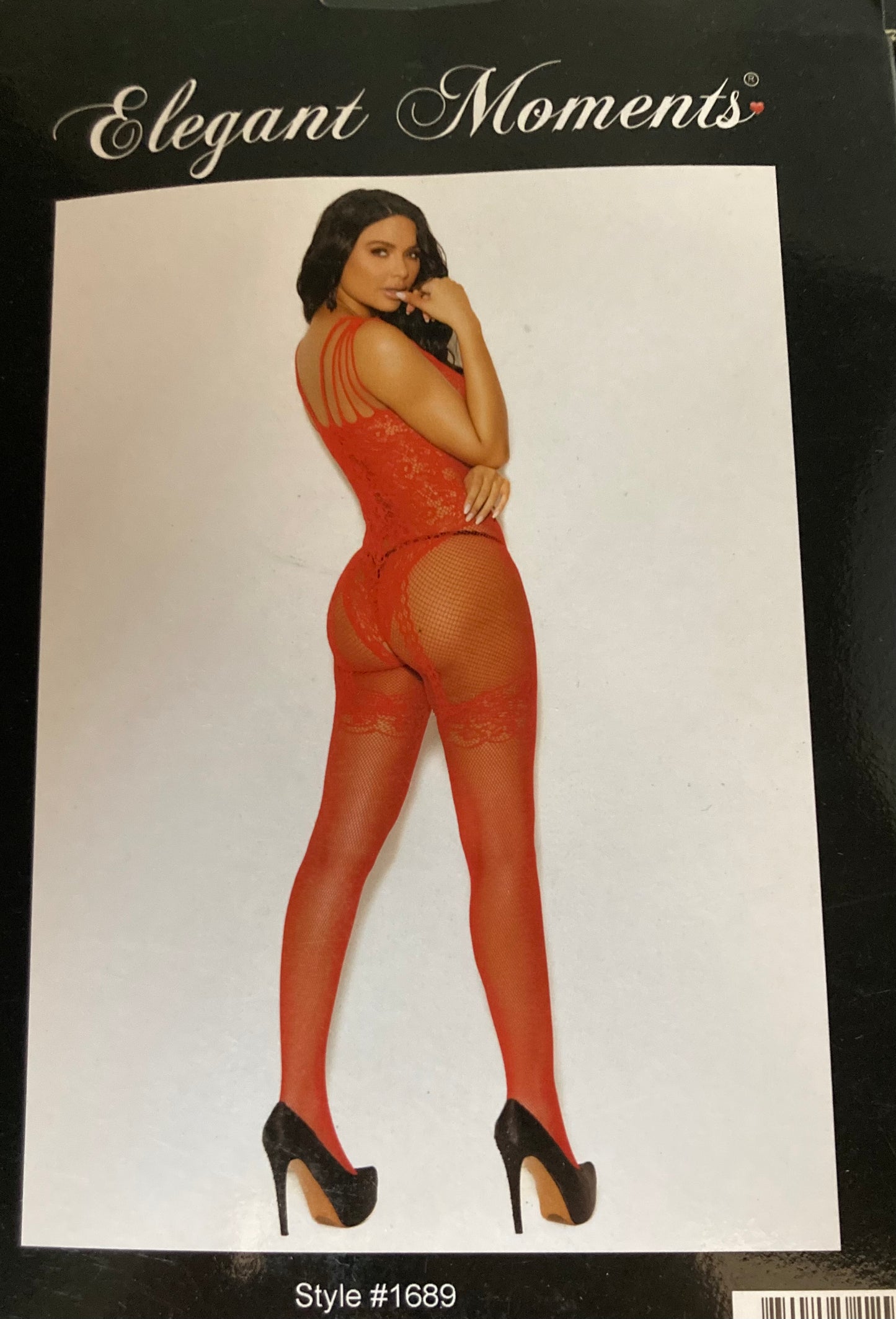 Red Crotchless Body Net
