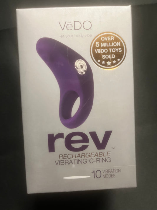 VeDO Rev Rechargeable Vibrating C-Ring