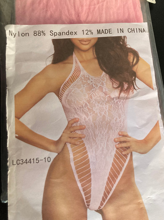 Pink Body Suit Teddy