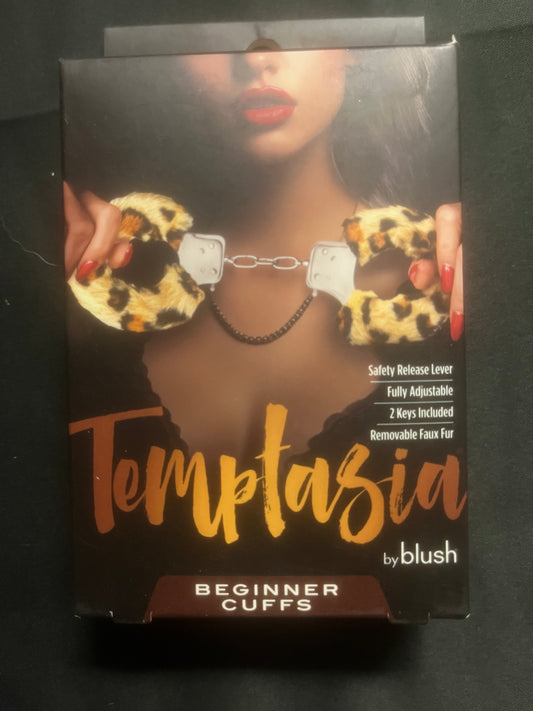 Blush Temptasia Beginner Fuzzy Cuffs