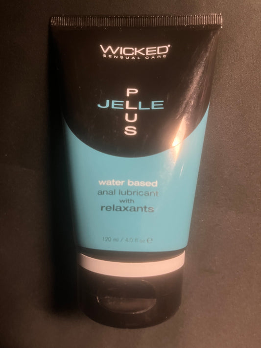Wicked Jelle Plus Water Based Anal Lube