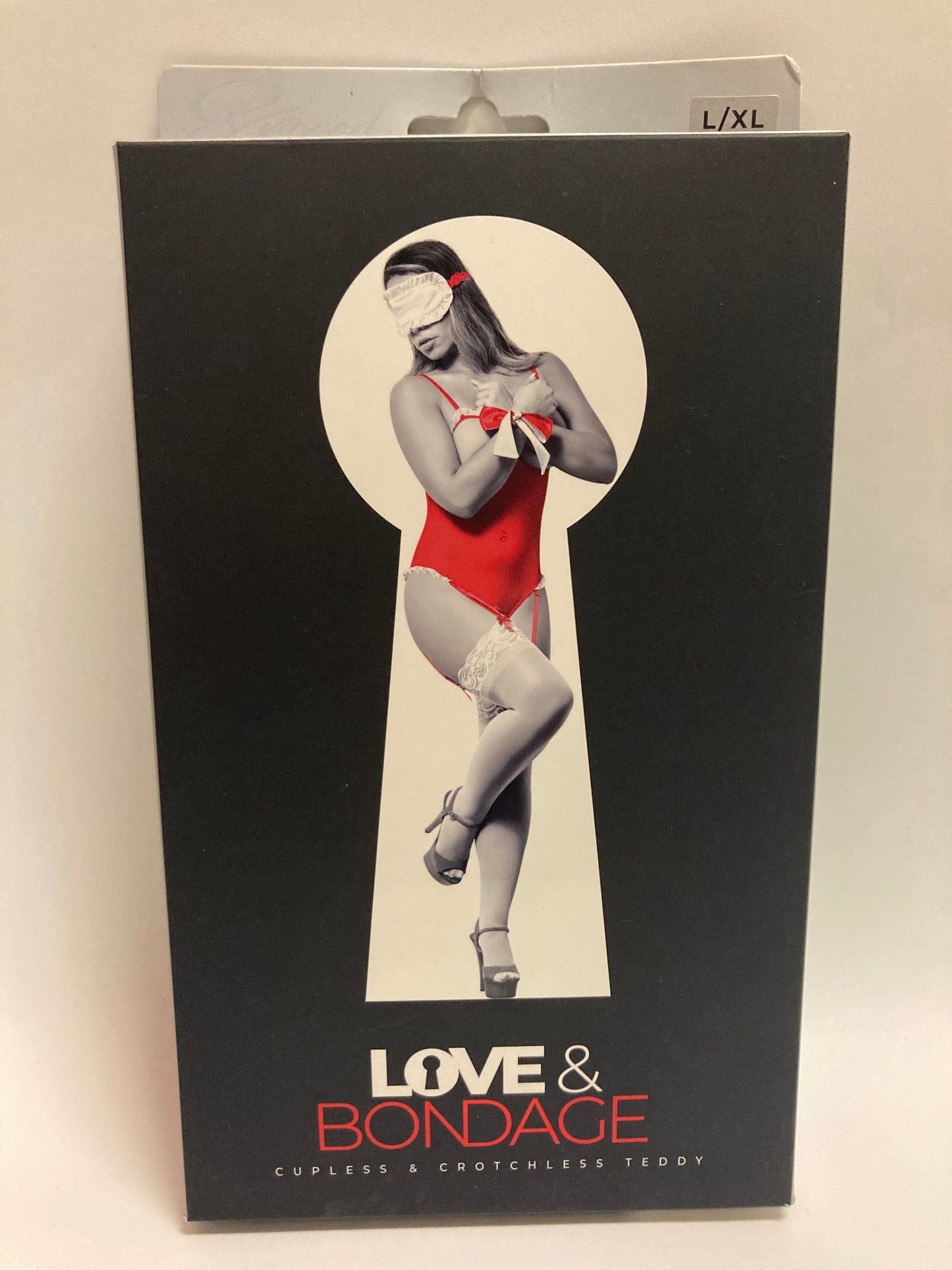 Love and Bondage Cupless and Crotchless Teddy