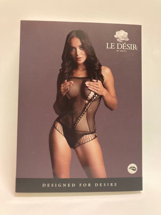 Le Désir Black Contrast Net Teddy OS