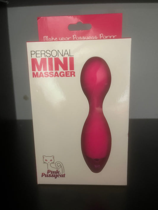 Pink Pussycat Personal Mini Massager Vibe