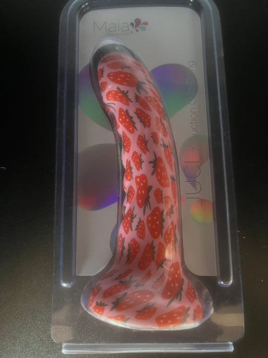 Juci 7 Inch Strawberry Dildo
