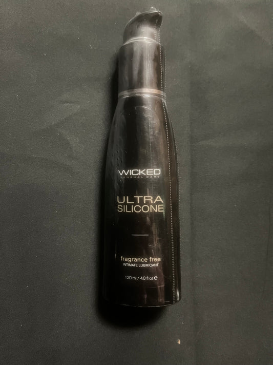Wicked Ultra Silicone Based Intimate Lube in 4oz/120ml