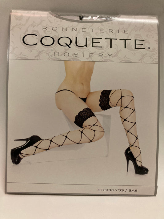 Coquette Thigh High Stocking 1895 OS