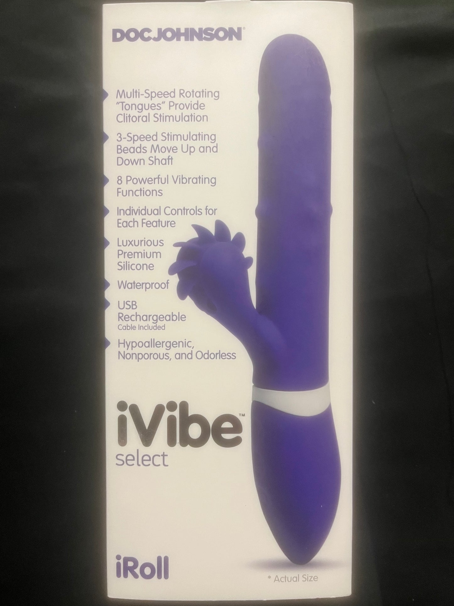 Doc Johnson iVibe Select iRoll Rabbit Vibe