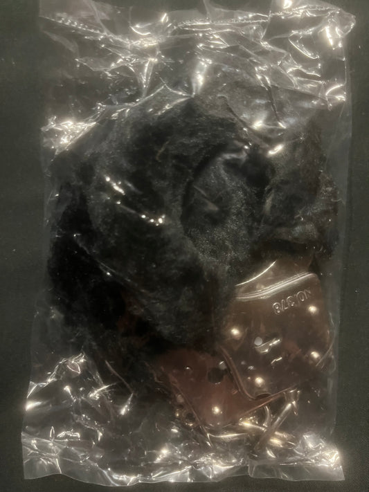 SportSheets Black Furry Hand Cuffs