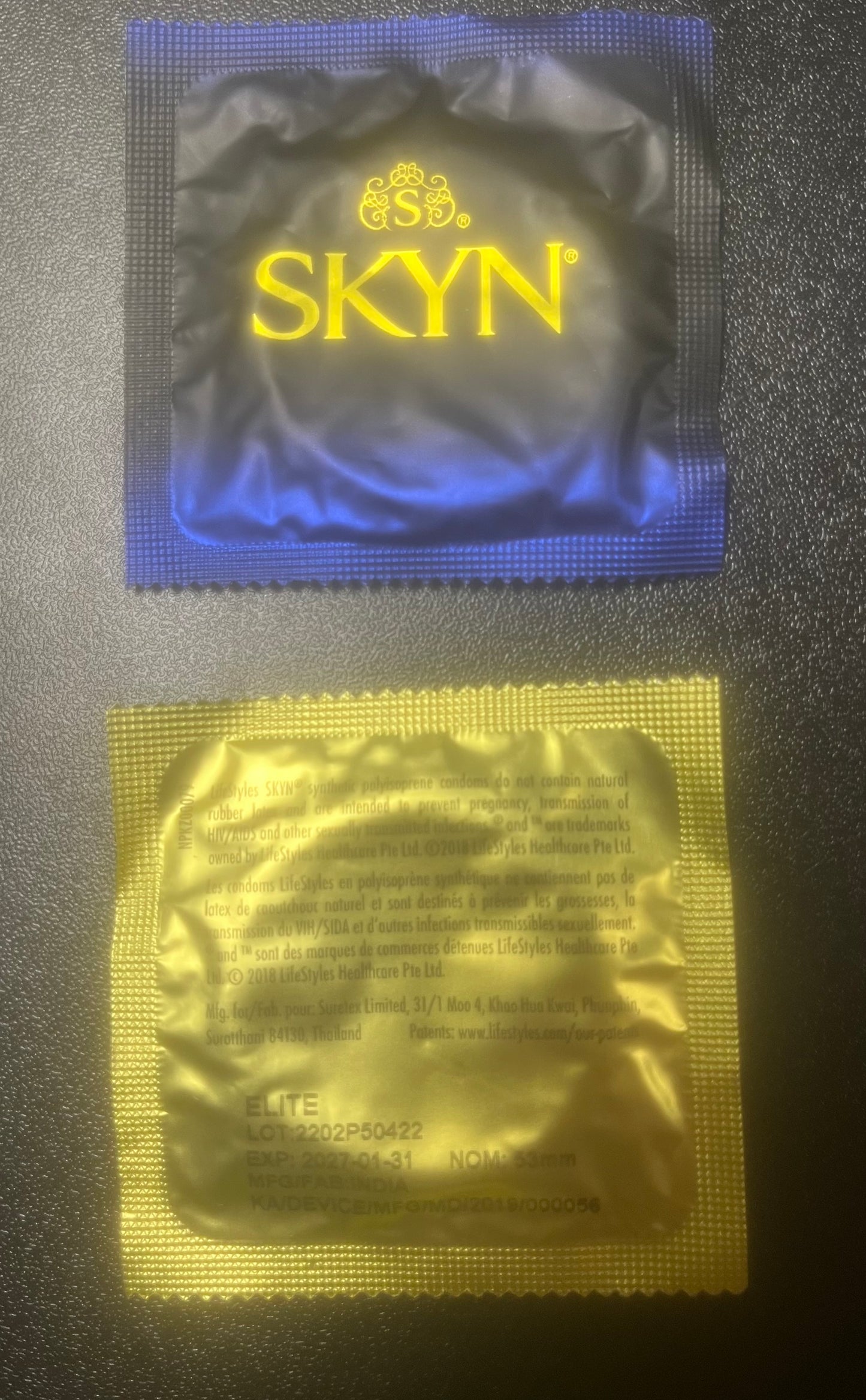 Skyn Elite Latex Free Condom