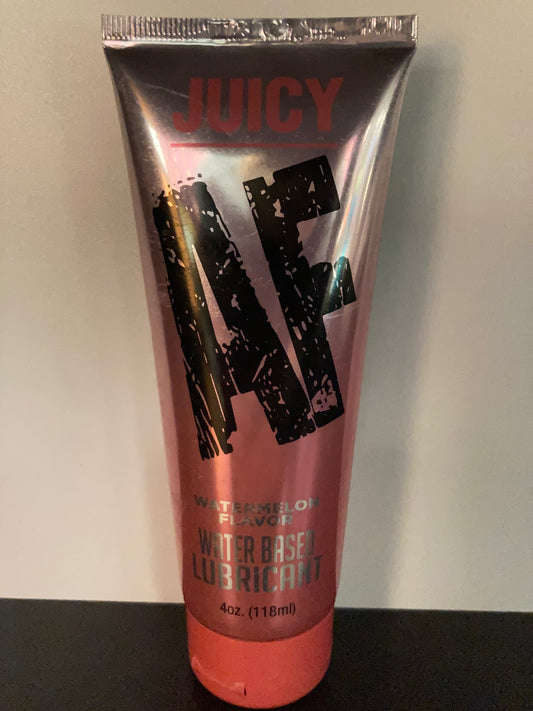 Juicy AF Flavored Water Based Lube in Watermelon