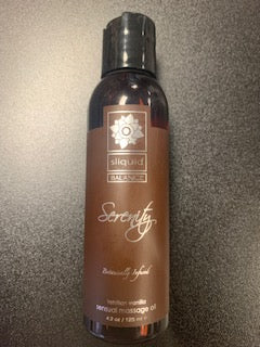 Sliquid Balance Serenity Tahitian Vanilla Sensual Massage Oil
