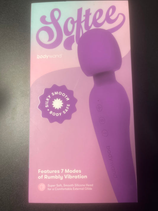 BodyWand Softee Silicone Wand in Purple