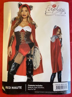 Forplay Costume -Red Haute
