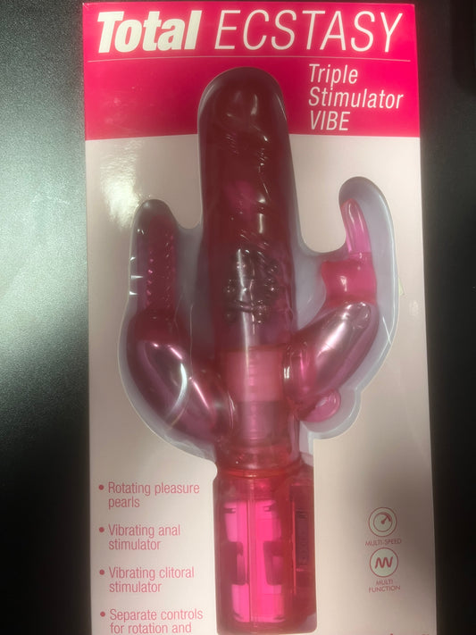 Pipedream Total Ecstasy Triple Stimulator Vibe