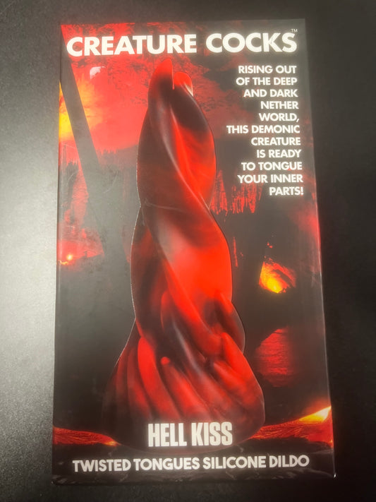 Creature Cocks Hell Kiss Twisted Tongues Dildo