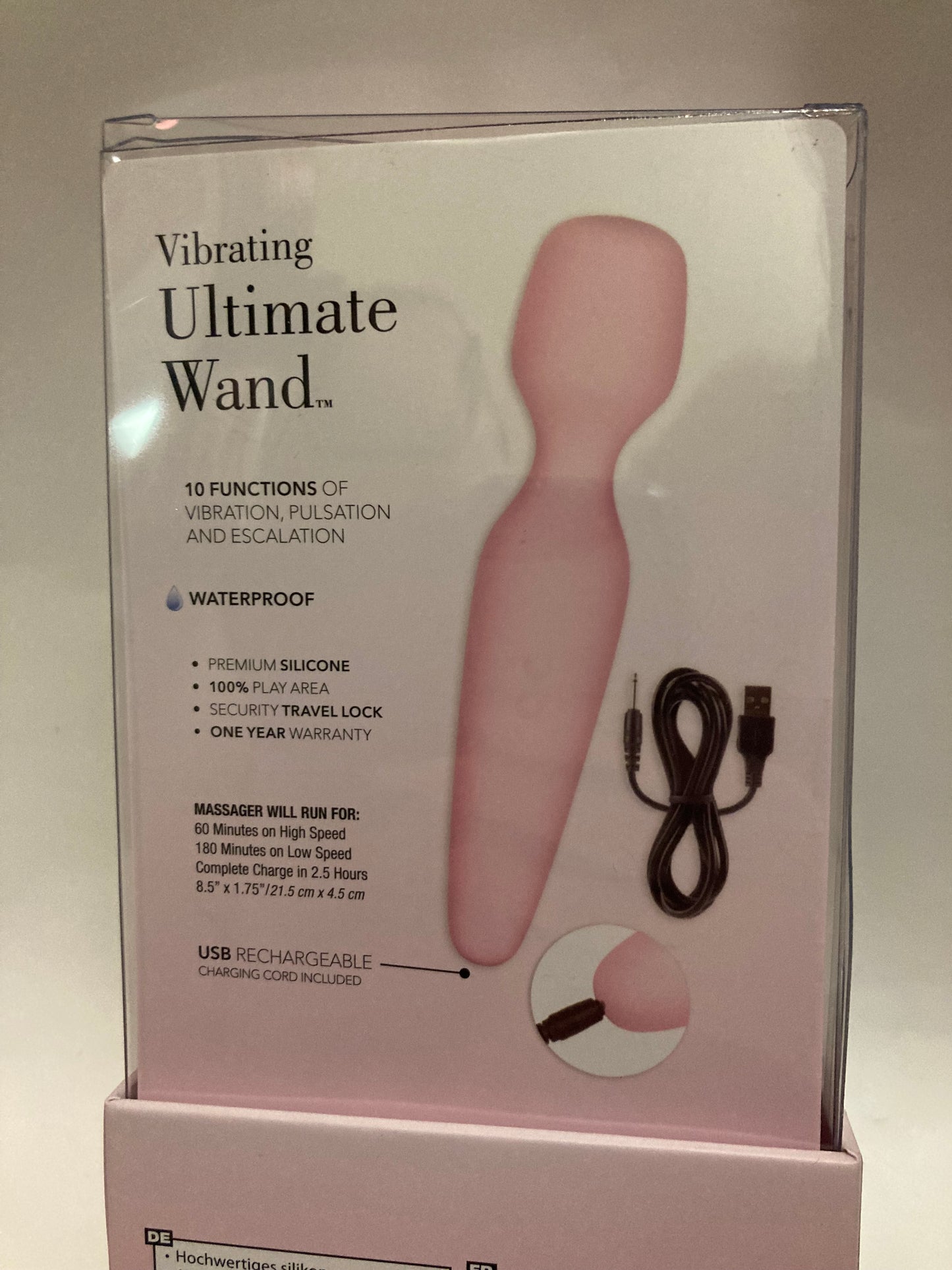 CalExotics Inspire Vibrating Ultimate Wand Vibe