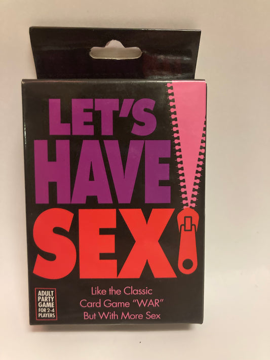 Let's Have Sex Card Game