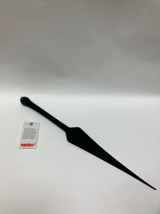 Tantus Dragon Tail Premium Silicone Paddle in Black