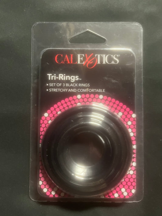 CalExotics Tri-Rings Cock Ring Set