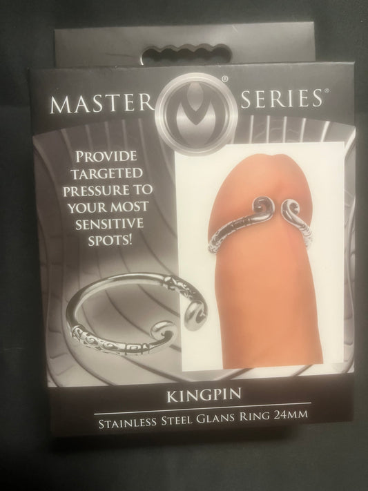 Master Series Kingpin Stainless Steel Glans Ring