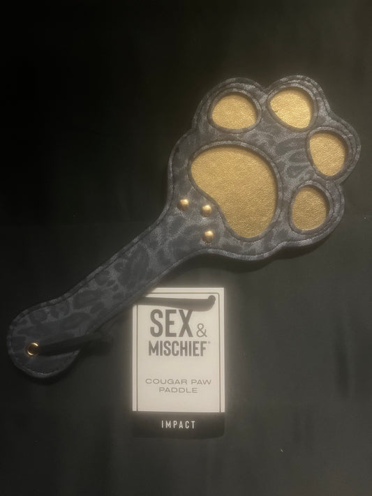 Sex & Mischief Cougar Paw Paddle