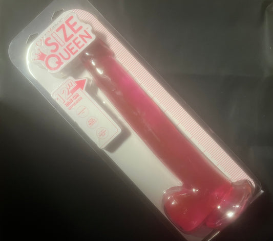 Size Queen 12 Inch Jelly Dildo