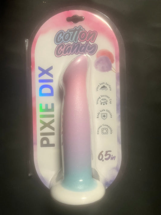 Cotton Candy Pixie Dix 6.5 Inch Dildo