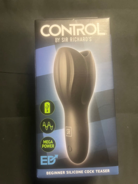 Sir Richard's Control Vibrating Silicone Cock Teaser