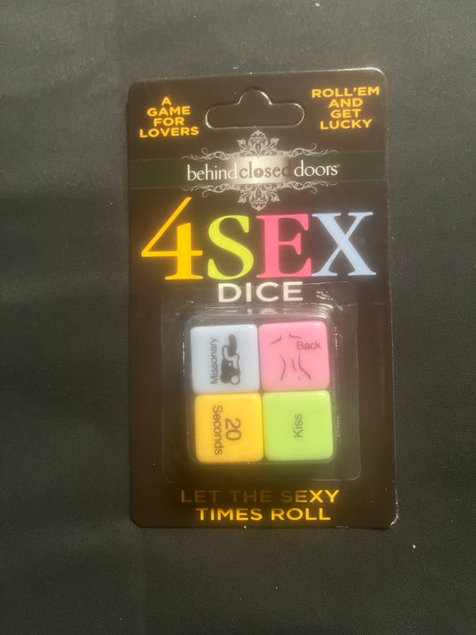 Behind Closed Doors 4 Sex Dice Game