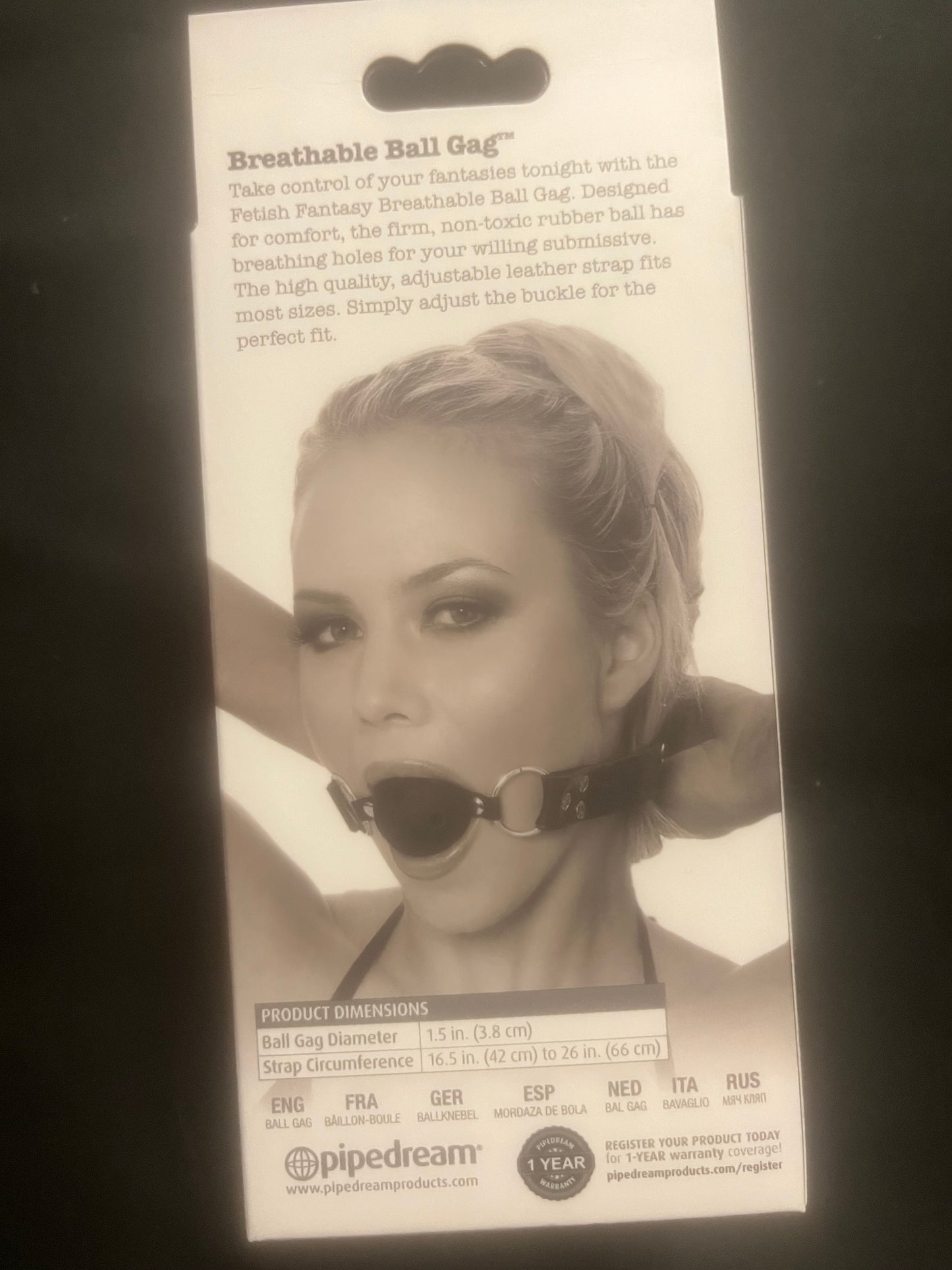 Fetish Fantasy Breathable Ball Gag