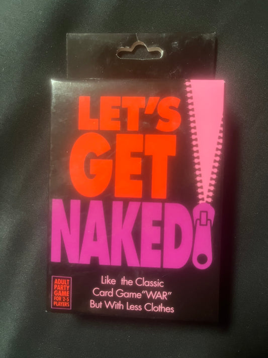 Let's Get Naked Card Game