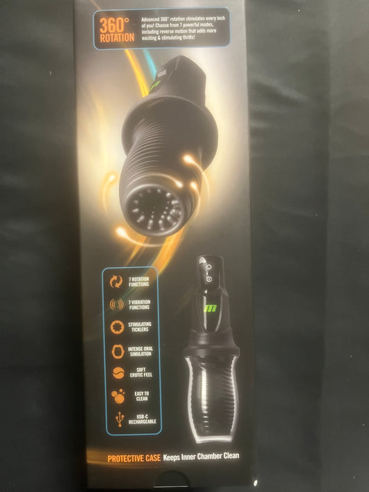 Blush 3rd Base Vibrating Rotating Stroker