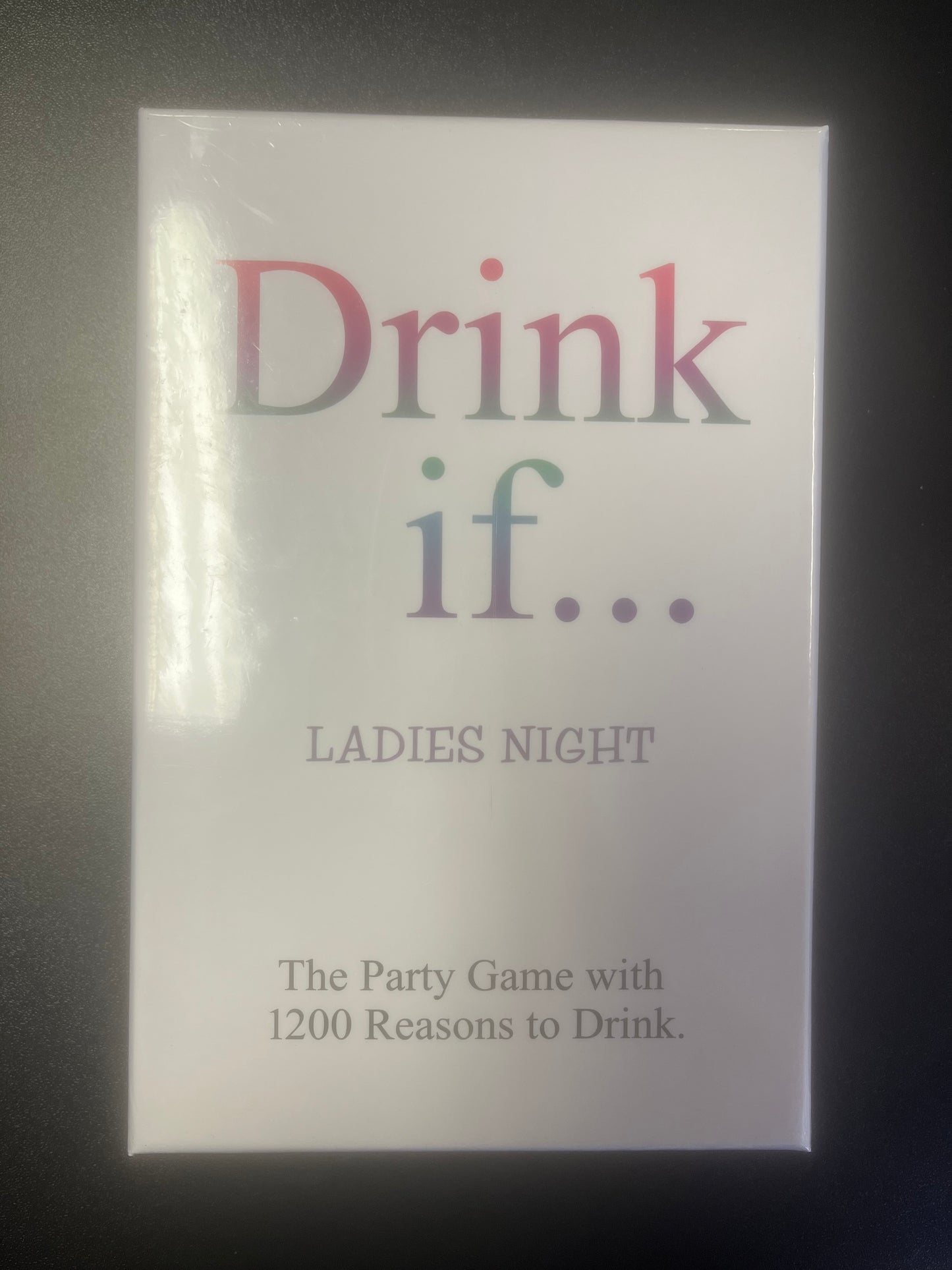 Drink If...Ladies Night Card Game