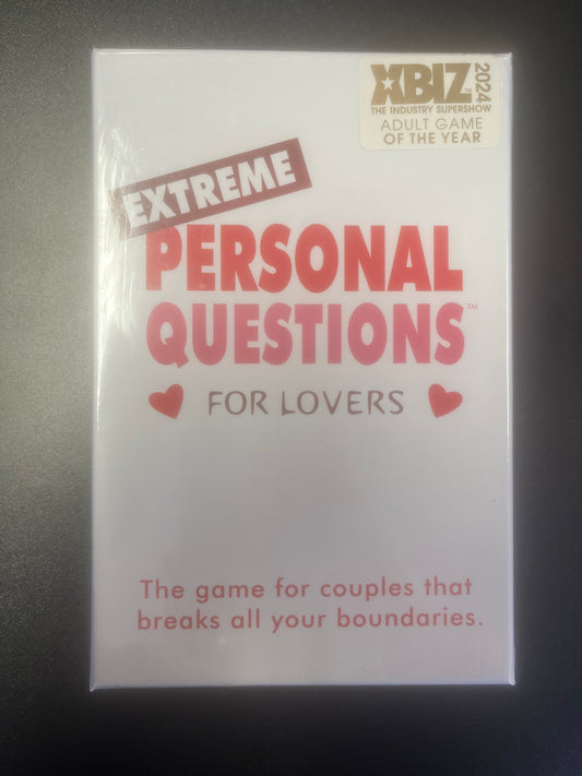 Extreme Personal Questions For Lovers Game