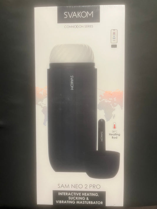 Svakom Sam Neo 2 Pro Heating, Sucking & Vibrating Masturbator