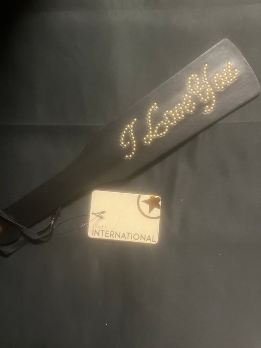 Shots Toys Ouch! London Collection I Love You Rivet Paddle