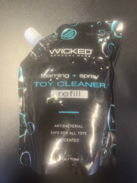 Wicked Foaming and Spray Toy Cleaner Refill in 24oz/710ml