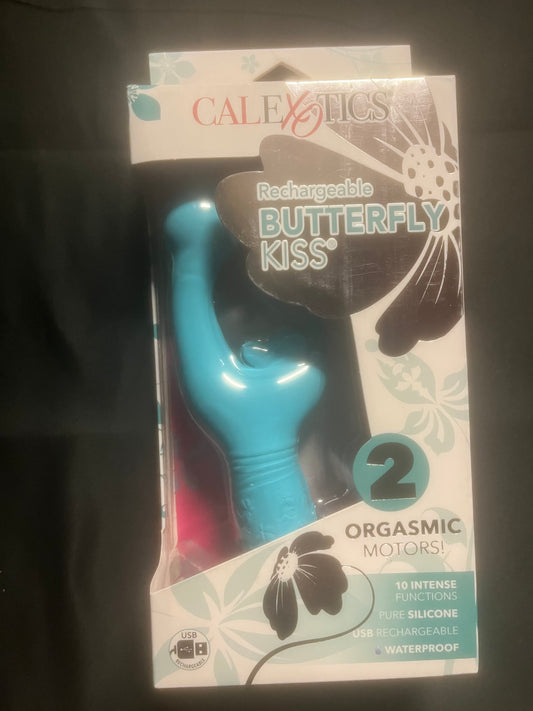 CalExotics Rechargeable Butterfly Kiss Vibrator