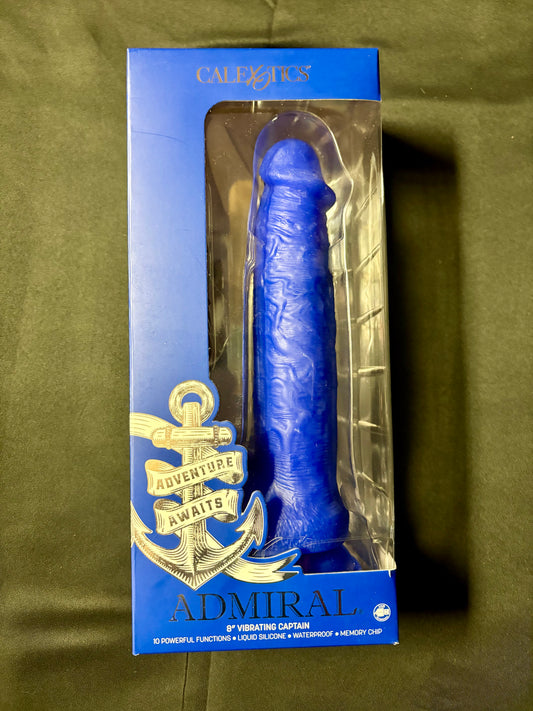 Calexotics Admiral 8" Vibrating Captain